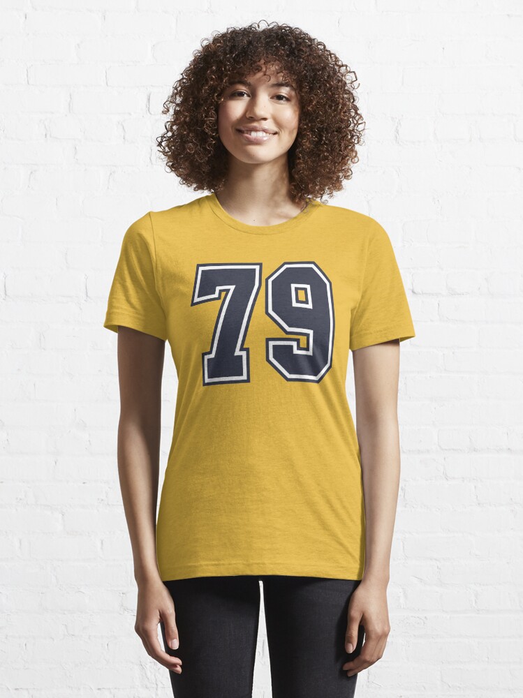 Seventy-Nine Purple Jersey Number Sports 79 | Essential T-Shirt