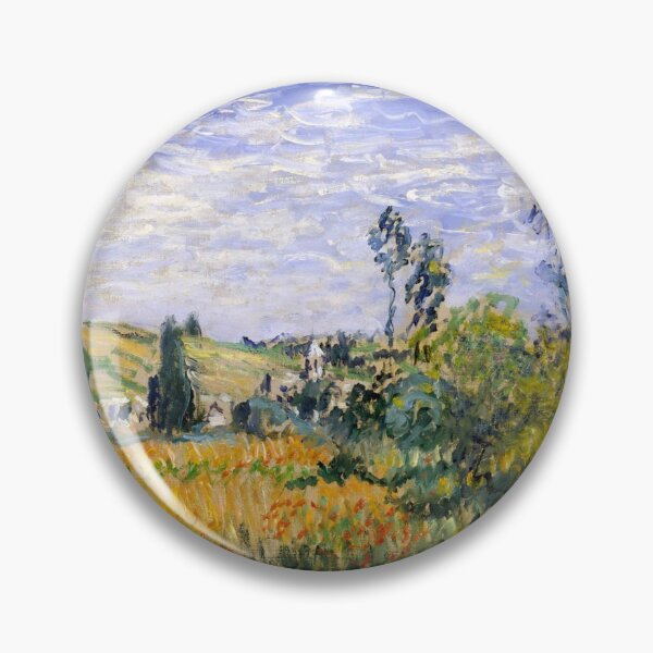 Artikelvorschau, Vetheuil - Impressionistische Landschaft - Claude Monet entworfen und verkauft von NewNomads.