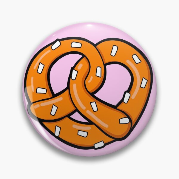 Item preview, Patrón de pretzel sobre fondo rosa designed and sold by pablomendoza.