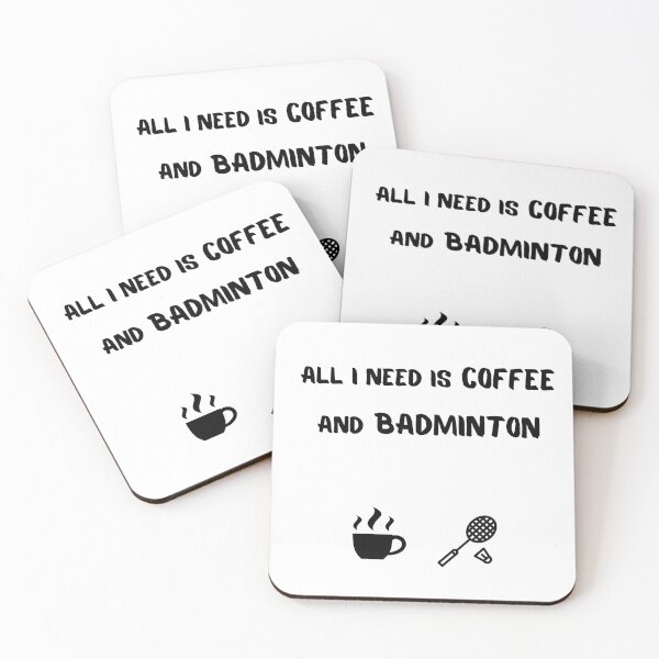 Item preview, Badminton and Coffee designed and sold by BadmintonStore.