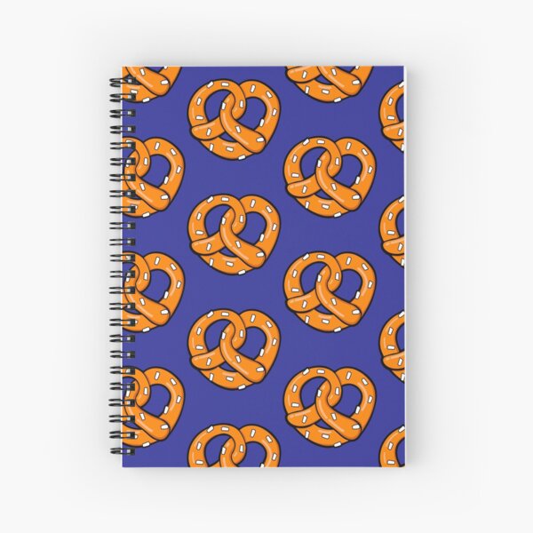 Item preview, Pretzel pattern on blue Background designed and sold by pablomendoza.