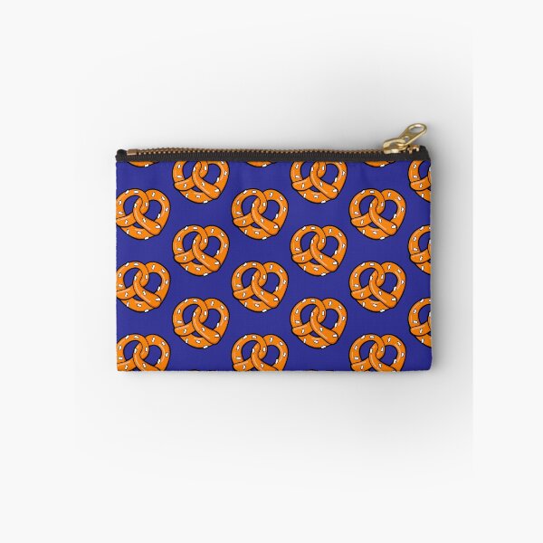 Item preview, Pretzel pattern on blue Background designed and sold by pablomendoza.