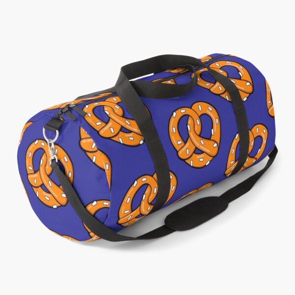 Item preview, Pretzel pattern on blue Background designed and sold by pablomendoza.