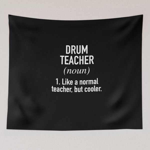 Item preview, Drum Teacher Defined designed and sold by winwinshirt.