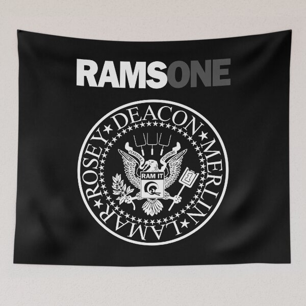 Item preview, RAMS ONE - Fearsome Foursome - White designed and sold by Ramheart.