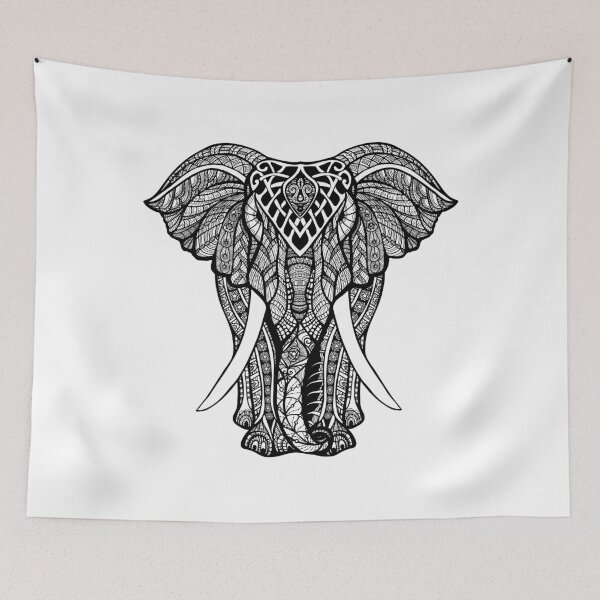 Item preview, Decorative Elephant Art designed and sold by JTS STORE.