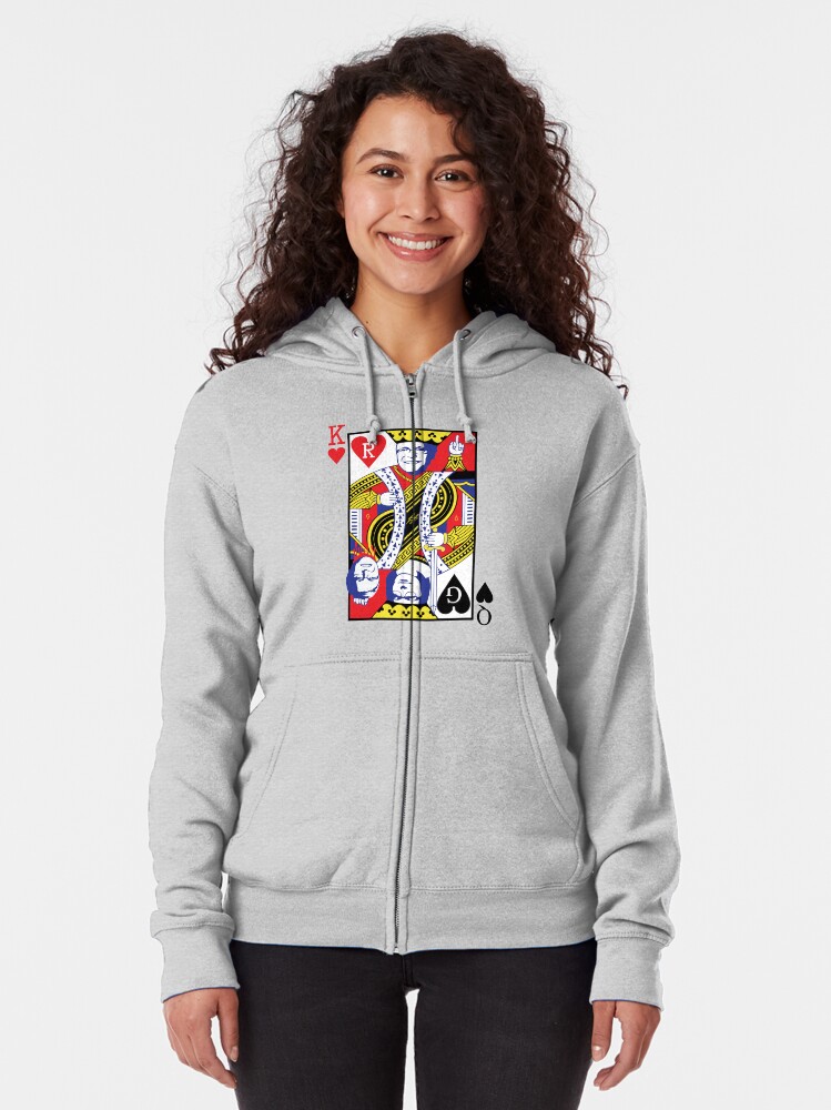 Download "King Kev is Back" Zipped Hoodie by Fabian-Travia | Redbubble