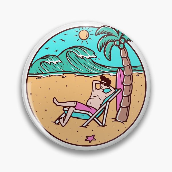 Item preview, Chill on the beach designed and sold by teenlabel.