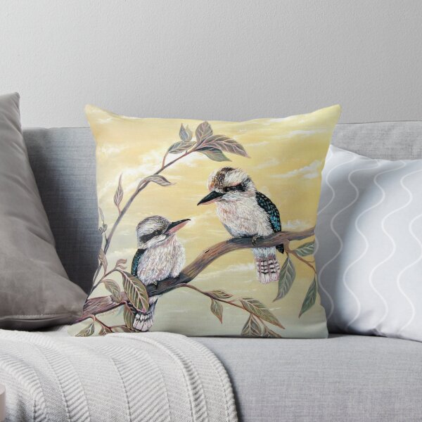 Kookaburra Magic Throw Pillow