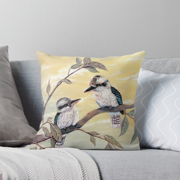 Kookaburra Magic Throw Pillow