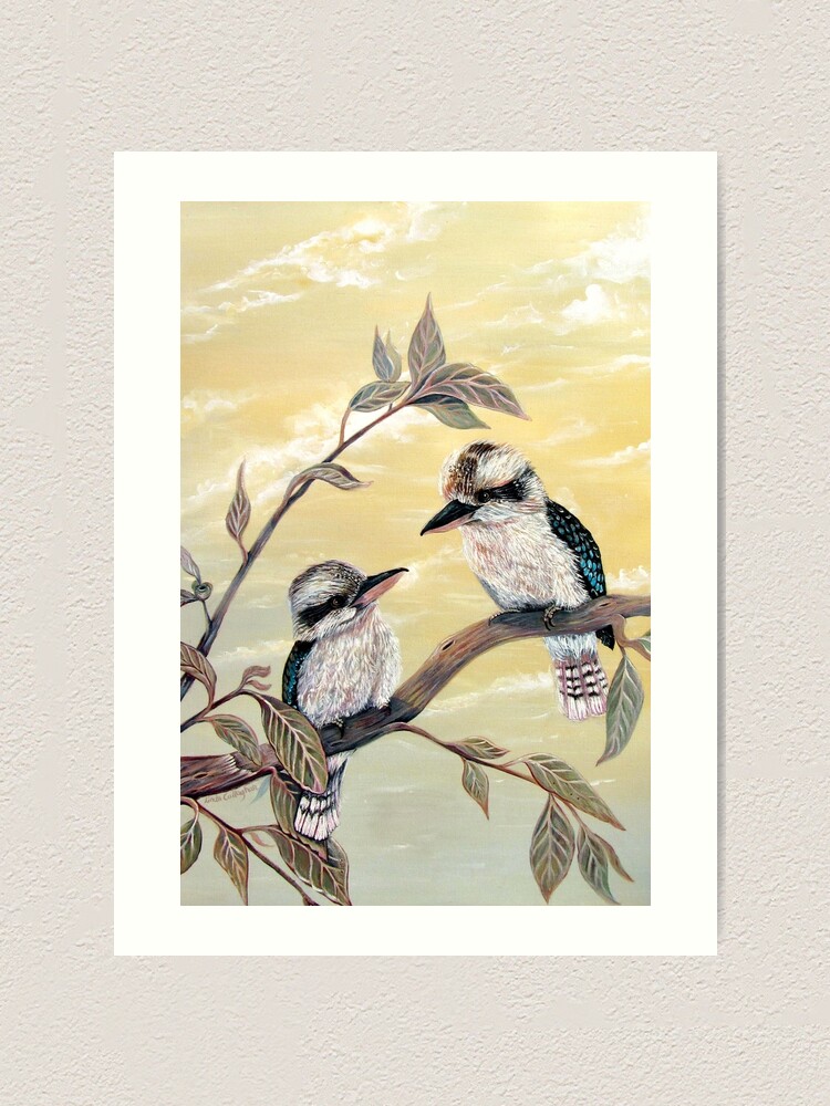 Alternate view of Kookaburra Magic Art Print