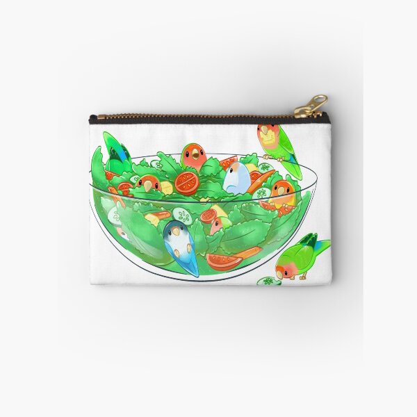 Item preview, Birb Salad - Peach Faces designed and sold by Raptor Goes RAWR! (RadiantGlyph).