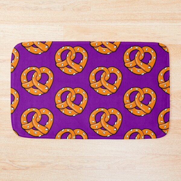 Item preview, Pretzel pattern on purple Background designed and sold by pablomendoza.