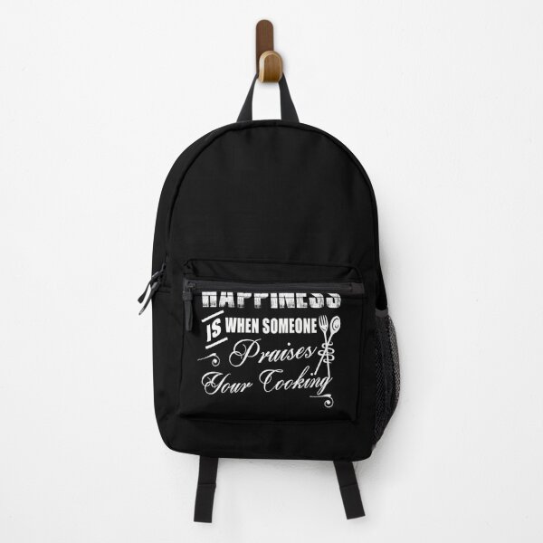 Item preview, Happiness is when someone praises your cooking - Funny cooking lover Gift designed and sold by Teenation9.