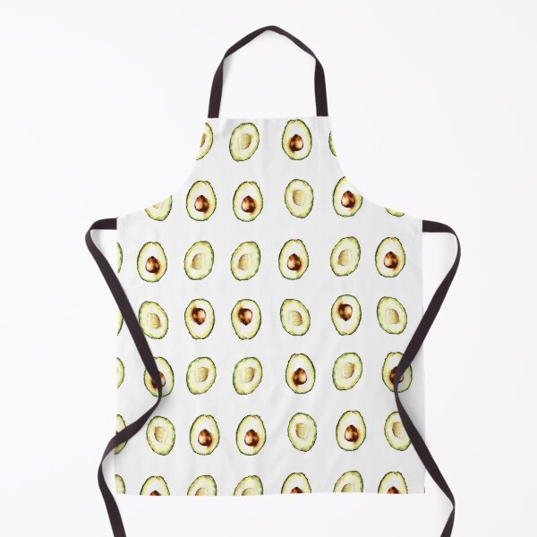 Item preview, Avocado in the rows pattern watercolor illustration designed and sold by Zavyalova-art.