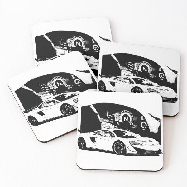 Item preview, McLaren GT Race Car graphic print designed and sold by outffocus.