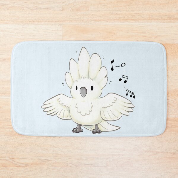 Item preview, DANCE DANCE BIRB - Umbrella Cockatoo designed and sold by Raptor Goes RAWR! (RadiantGlyph).