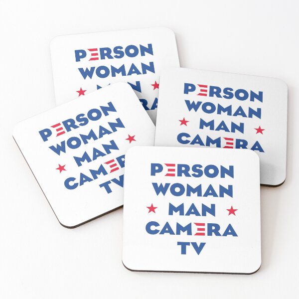 Item preview, Person Woman Man Camera TV in Joe Biden Campaign style designed and sold by w1ckerman.