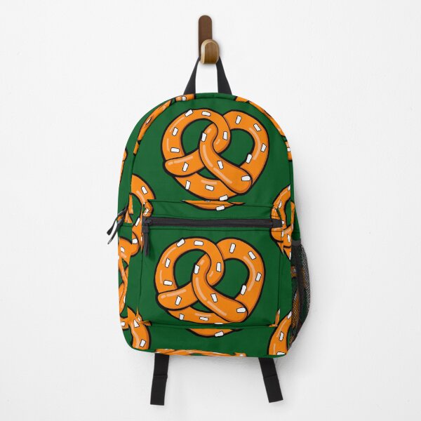 Item preview, Pretzel pattern on green background designed and sold by pablomendoza.