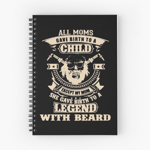 Item preview, My mom gave birth to a legend with beard - Funny beard lover Gift designed and sold by Teenation9.