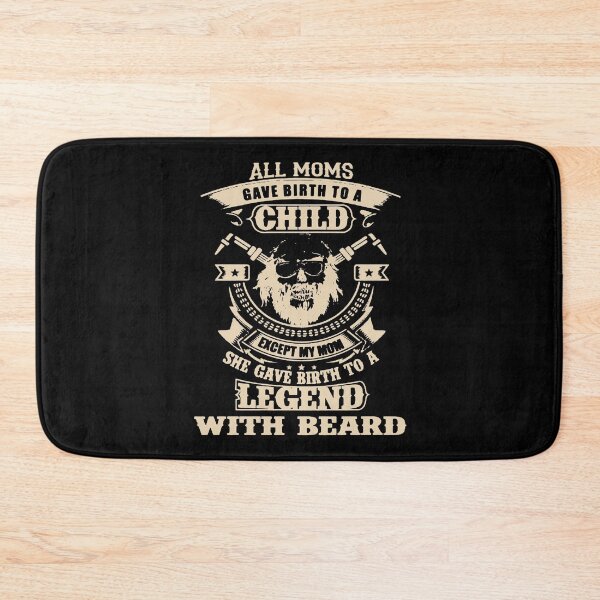 Item preview, My mom gave birth to a legend with beard - Funny beard lover Gift designed and sold by Teenation9.