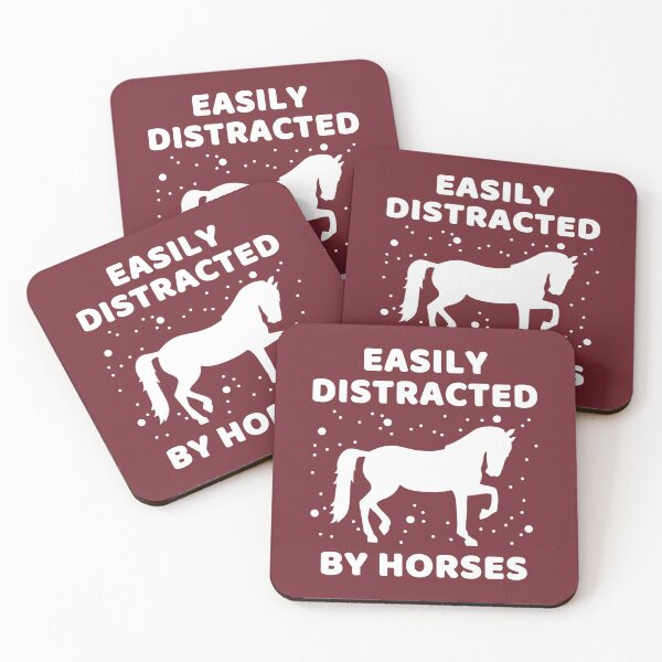 Item preview, Easily Distracted By Horses - Horses Lovers Best Gift #8 designed and sold by SalahBlt.
