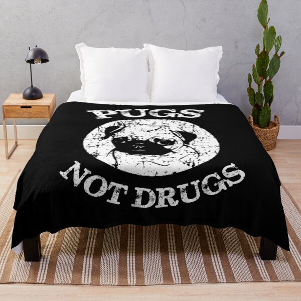 Item preview, Pugs not drugs - Funny pug puppy lover Gift designed and sold by Teenation9.