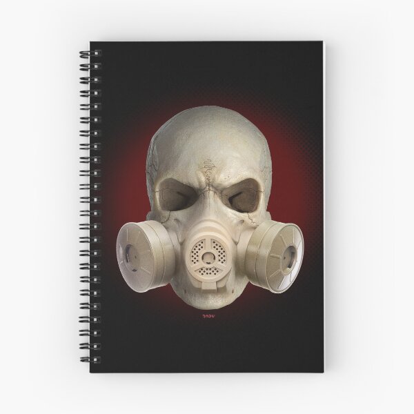 Item preview, gasmaskskull - gas mask skull 07x01 red designed and sold by Radu-Gabriel.