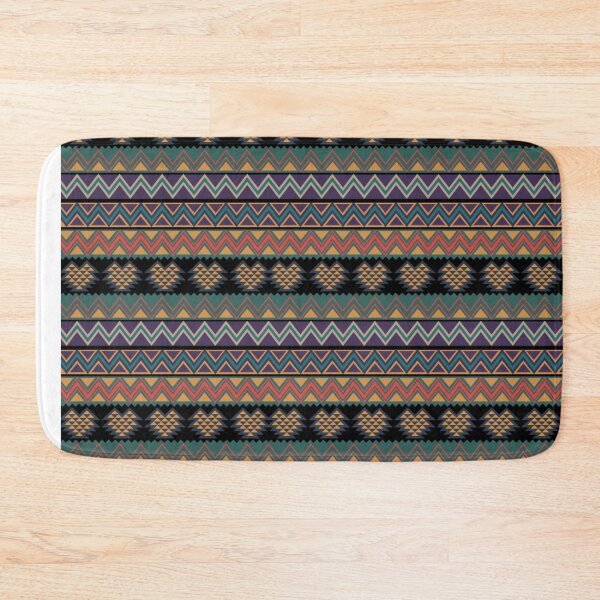 Item preview, retro zigzag patterns (yellow, black, red and violet) designed and sold by Gee Creatives.