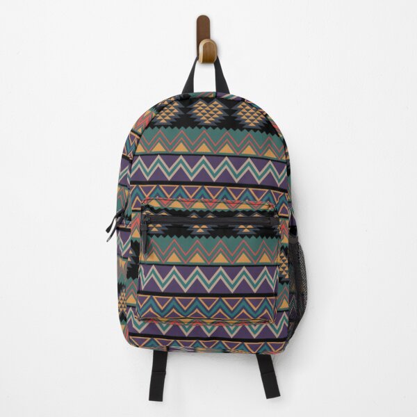 Item preview, retro zigzag patterns (yellow, black, red and violet) designed and sold by Gee Creatives.