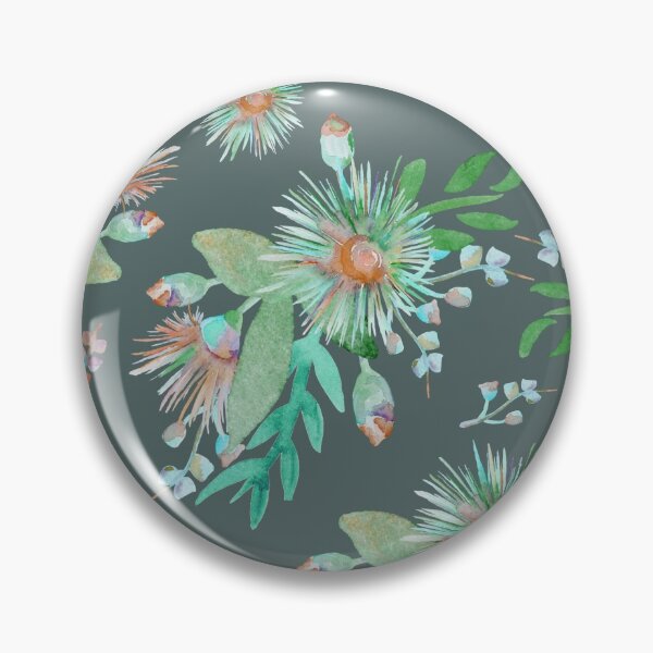 Item preview, Green Watercolour Springtime Florals designed and sold by Sketchbook Designs.