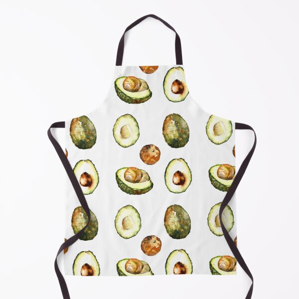 Item preview, Avocado parts and bone watercolor pattern designed and sold by Zavyalova-art.