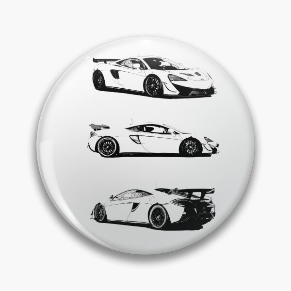 Item preview, McLaren GT Race Car design print designed and sold by outffocus.