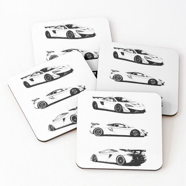 Item preview, McLaren GT Race Car design print designed and sold by outffocus.
