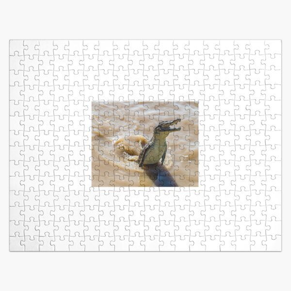 Jumping Crocodile, Northern Territory, Australia Jigsaw Puzzle