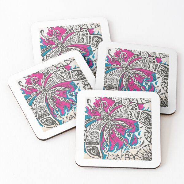 Item preview, Fanciful Flying Dragonfly  designed and sold by QuixoticInk.