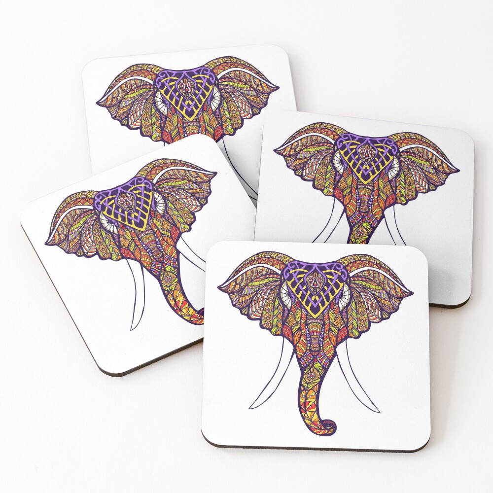 Item preview, Coasters (Set of 4) designed and sold by Rittichai.