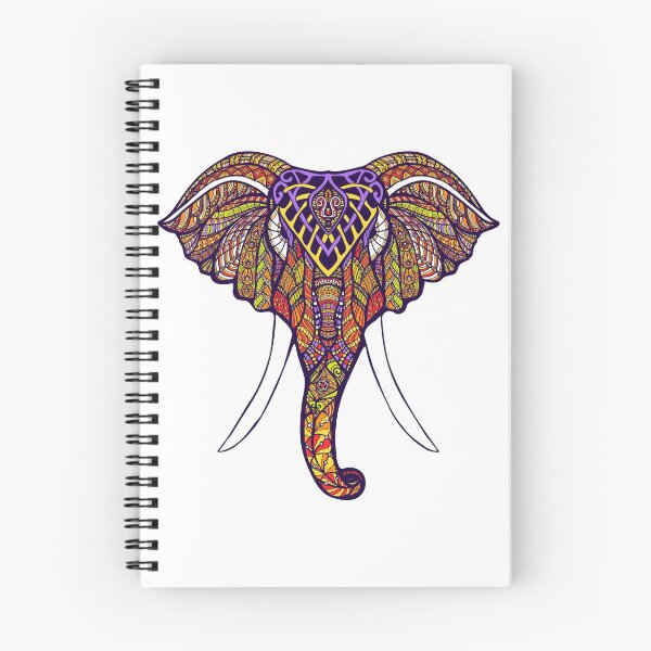 Item preview, Color Full Elephant Head designed and sold by JTS STORE.
