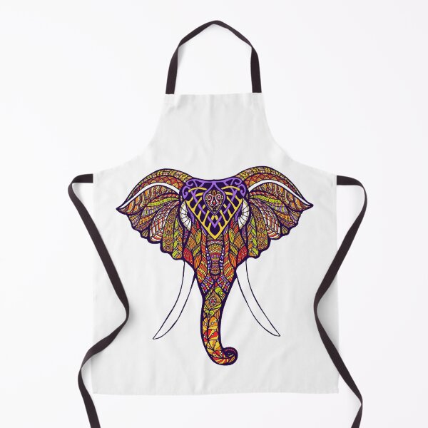 Item preview, Color Full Elephant Head designed and sold by JTS STORE.