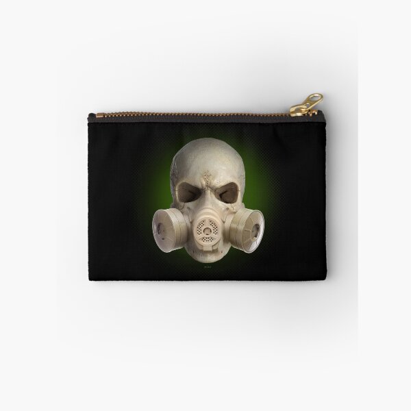 Item preview, gasmaskskull - gas mask skull 07x02 green designed and sold by Radu-Gabriel.