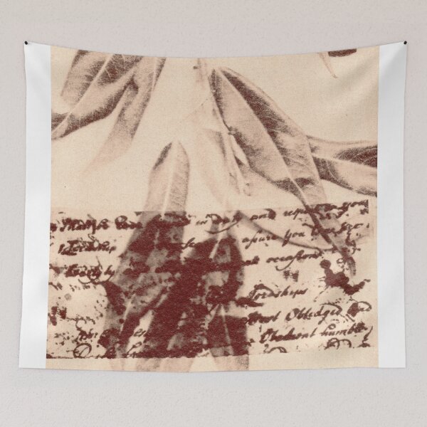 Item preview, Botanical brown floral vintage style Van Dyke handmade print 16 designed and sold by KasparekFineArt.