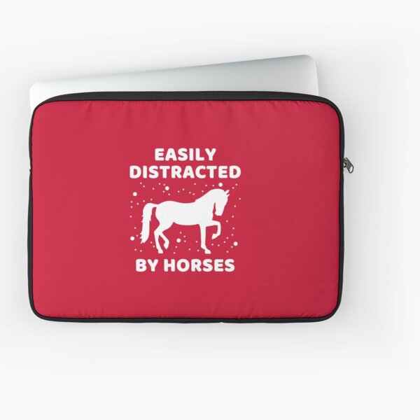 Aperçu de l'œuvre Les chevaux sont facilement distraits – Le meilleur cadeau pour les amoureux des chevaux #10 créée et vendue par SalahBlt.