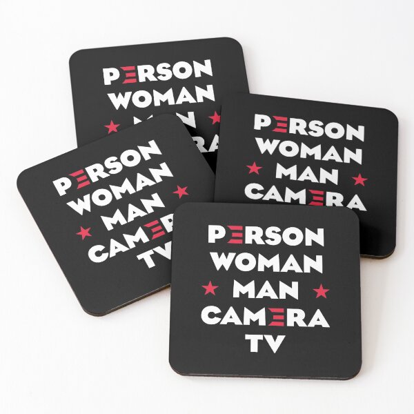 Item preview, Person Woman Man Camera TV in Joe Biden Campaign style designed and sold by w1ckerman.