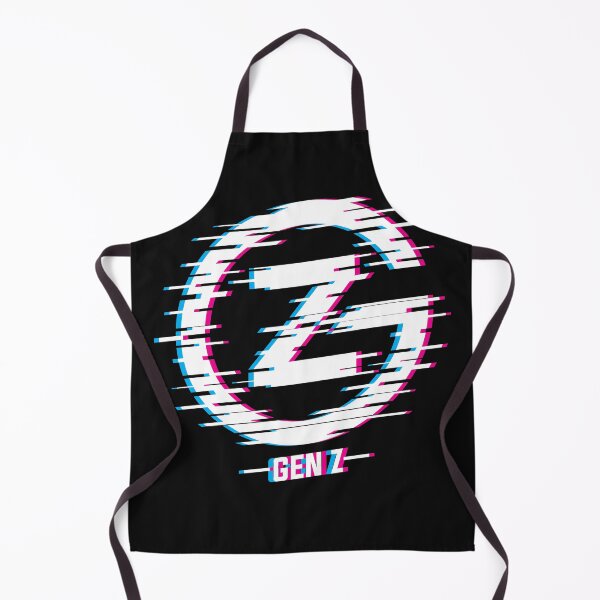 Item preview, Gen Z glitch logo designed and sold by DzineMon.