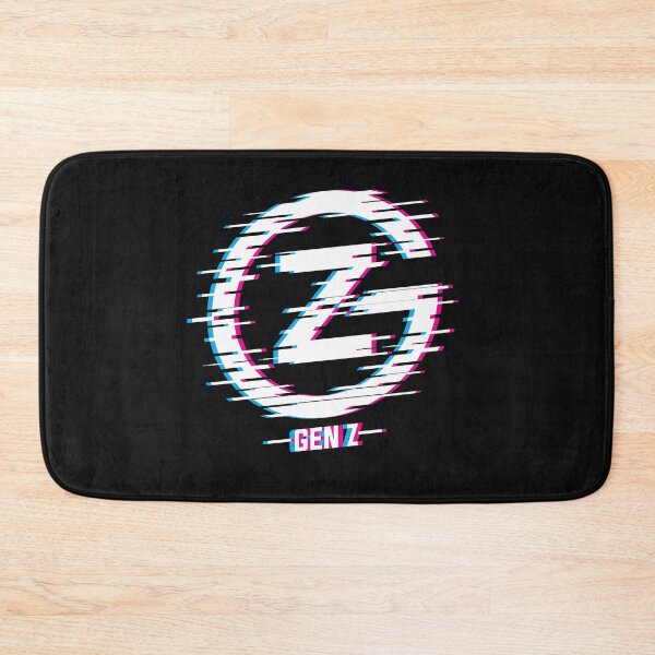 Item preview, Gen Z glitch logo designed and sold by DzineMon.