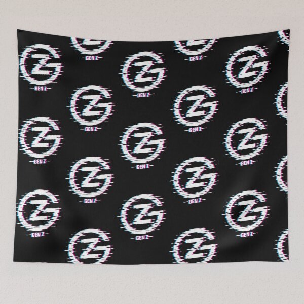 Item preview, Gen Z glitch logo designed and sold by DzineMon.