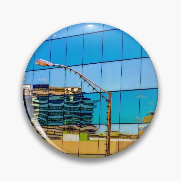 Item preview, Mirrored Reflections of Distorted Buildings. designed and sold by Stus RoadTrips.