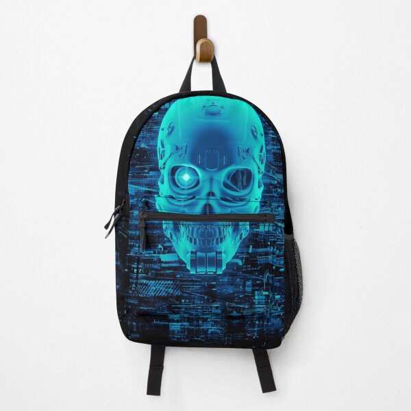 Item preview, Gamer Skull BLUE TECH designed and sold by GrandeDuc.