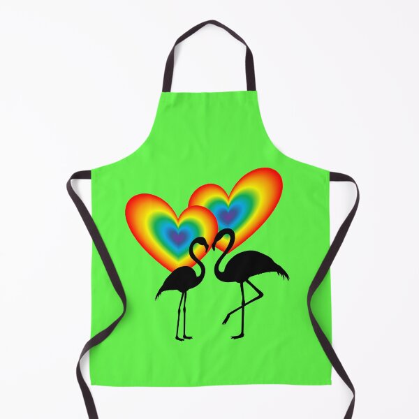 Item preview, A pair of loving flamingos designed and sold by helenkaiy.