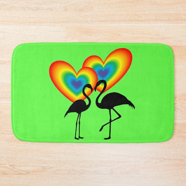 Item preview, A pair of loving flamingos designed and sold by helenkaiy.